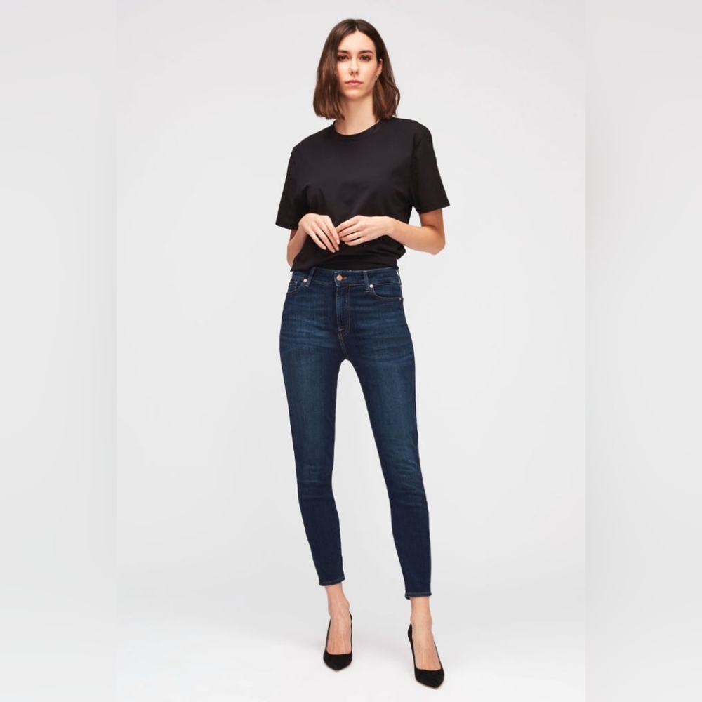 AUBREY SLIM ILLUSION LUXE STARLIGHT SIZE 30/12 ~ 7 FOR ALL MANKIND7